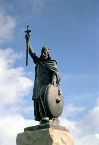 Statue of Alfred the Great (849-99)