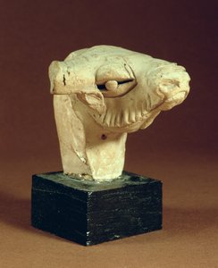 Terracotta Camel Head, Mohenjodaro, 2300-1750 BC by Unbekannt Unbekannt