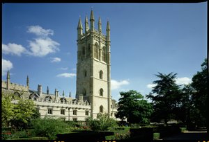 The Great Tower, Magdalen College, Oxford, built 1492-1509 by Unbekannt Unbekannt