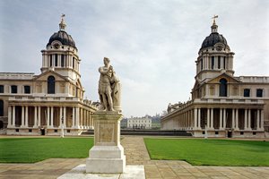 The Old Royal Naval College built by Sir Christopher Wren, Greenwich, London, UK by Unbekannt Unbekannt
