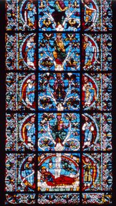 Tree of Jesse (detail) by Unbekannt Unbekannt
