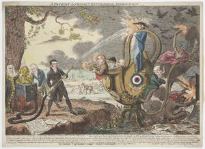 A Patriot Luminary Extinguishing Noxious Gas