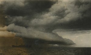 A Typhoon at Ghinewantua by Alec Hunter