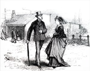 A Couple Outside