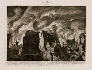 A Large Fire, Amsterdam, Holland, 27 July 1679