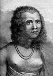 A native beautiful woman from Eaoo by Unbekannter Künstler