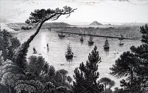 A View of Plymouth Harbour by Unbekannt