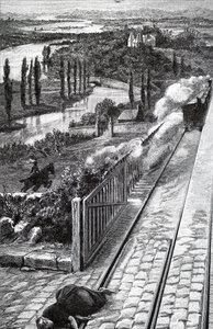 A Woman Who Had Been Struck by a Train
