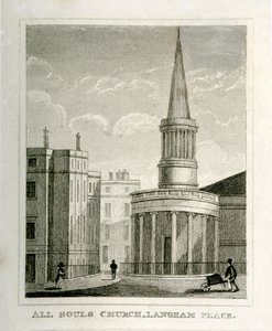 All Souls Church, Langham Place by Unbekannt