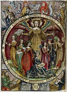 Allegory of philosophy, arts, and sciences by Unbekannt