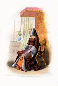 Anne of Brittany by Unbekannter Künstler