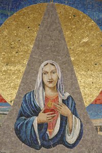 Italian Virgin (Madonna delle Lacrime di Siracusa) by Unbekannt