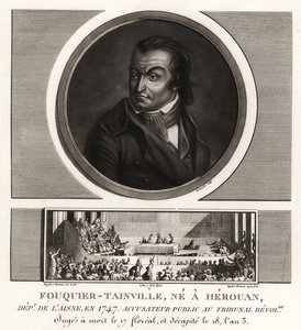 Antoine Quentin Fouquier-Tainville, Public Prosecutor, Revolutionary Tribunal, guillotined 1795