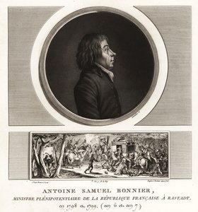 Antoine Samuel Bonnier, Ministre Plenipotentiaire de la Republique Francaise by Unbekannt