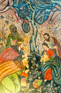 Adoration of the Magi, Bethlehem Church, Iran by Unbekannt