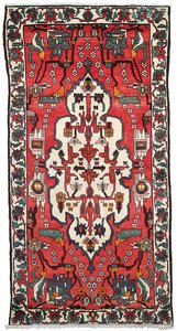 Bakhtiari carpet by Unbekannt