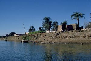 Bank of the Nile by Unbekannt