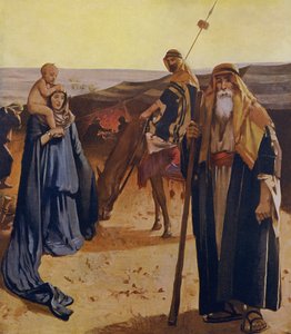Bedouin Family by Unbekannter Künstler