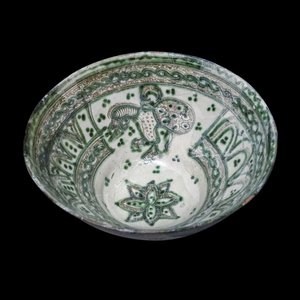 Bowl with the stylized bird. North-West Iran by William M. Timlin