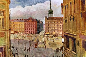 Brno - Czech city early 20th century (print) by Unbekannter Künstler