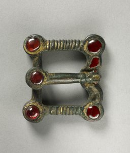 Buckle with Animal-Shaped Thorn and Belt Plate, 400s by Unbekannt