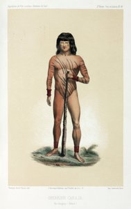 Caraja warrior, Brazil