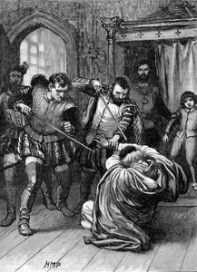 Cardinal Beaton is Assassinated, 29 May 1546 by Unbekannter Künstler