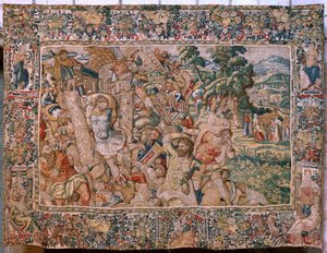 Cathedral (Saint-Maurice). Flemish tapestry.