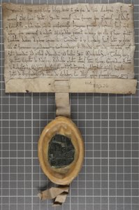 Charter of Walter, Prior of St Andrews by Unbekannt