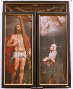 Church Interior: The Crucifixion by Unbekannter Künstler