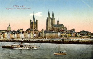 Cologne, Germany early 20th century by Unbekannter Künstler