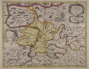 New and Exact Description of the County of Wertheim and Neighboring Regions by Unbekannter Künstler