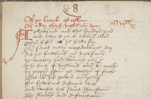 Copy of the Chronicle Andrew of Wyntoun, Fol 325 verso (detail), c.1550