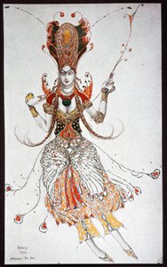 Costume for The Firebird Ballet by Unbekannter Künstler
