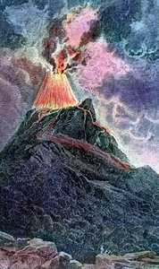 Cotopaxi volcano in Ecuador by Unbekannter Künstler