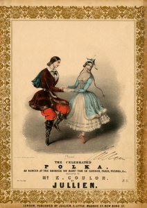 Couple dancing the Polka