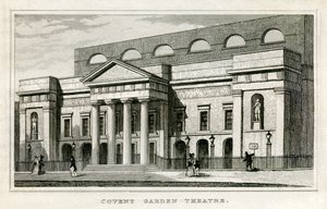 Covent Garden Theatre by Unbekannt
