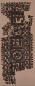 Curtain Panel with Scenes of Merrymaking by Unbekannt