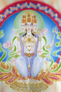 Datatreya image, Haridwar, India