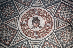 Detail of a medallion.