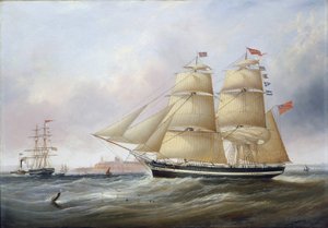Double portrait of the boat 
