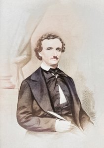 Edgar Allen Poe. 19th century (photo)