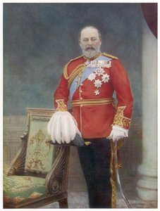 Edward VII (1841-1910) King of England in 1901-1910, Photo by Downey