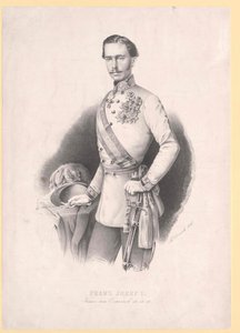 Emperor of Austria Franz Joseph I by Unbekannter Künstler