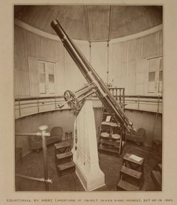 Equatorial telescope, Palermo, Sicily, Italy
