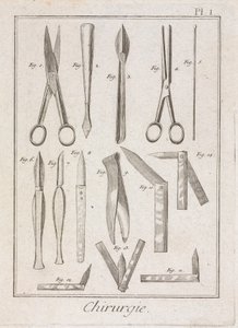 Early-Modern Surgical instruments by Unbekannt