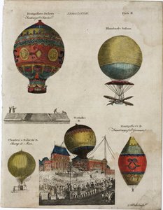 Examples of Hot-Air Balloons Used in Famous Ascents