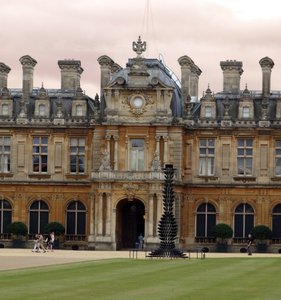 Exterior of Waddesdon Manor