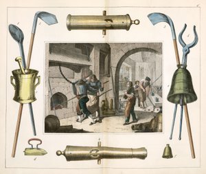 Fabrication, Weapons & Armaments: The Bell Founder by Unbekannt