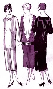 Fashion: Dresses in May 1925 by Unbekannter Künstler